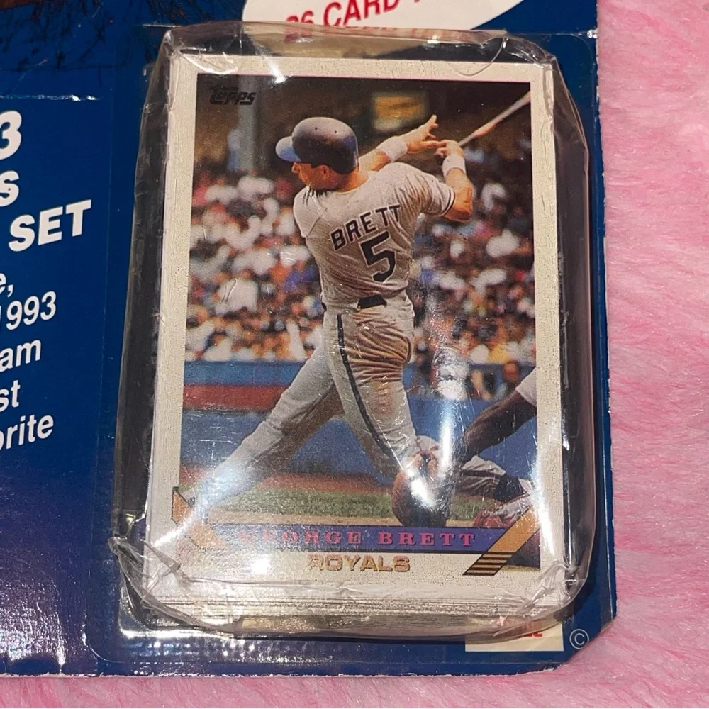 VTG 1993 Topps team set baseball trading cards royals babe Ruth MLB Kansas city - Picture 3 of 6
